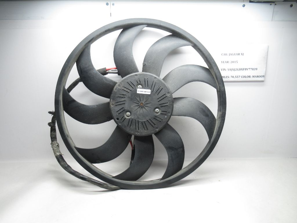 2013-2015 Jaguar XJ Engine Radiator Cooling Fan Motor 9400116 OEM