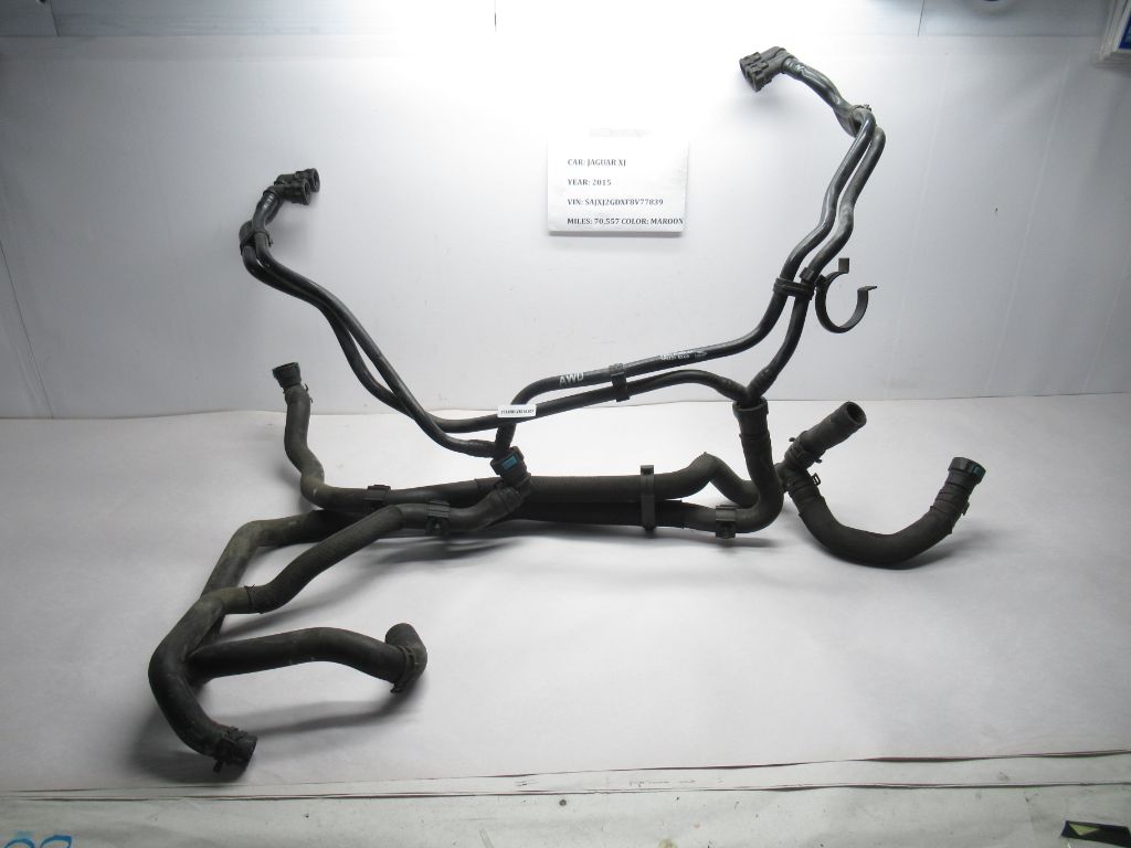 2013-2019 Jaguar XJ Engine Coolant Water Hose Tube Pipe Set DW938C289AA OEM