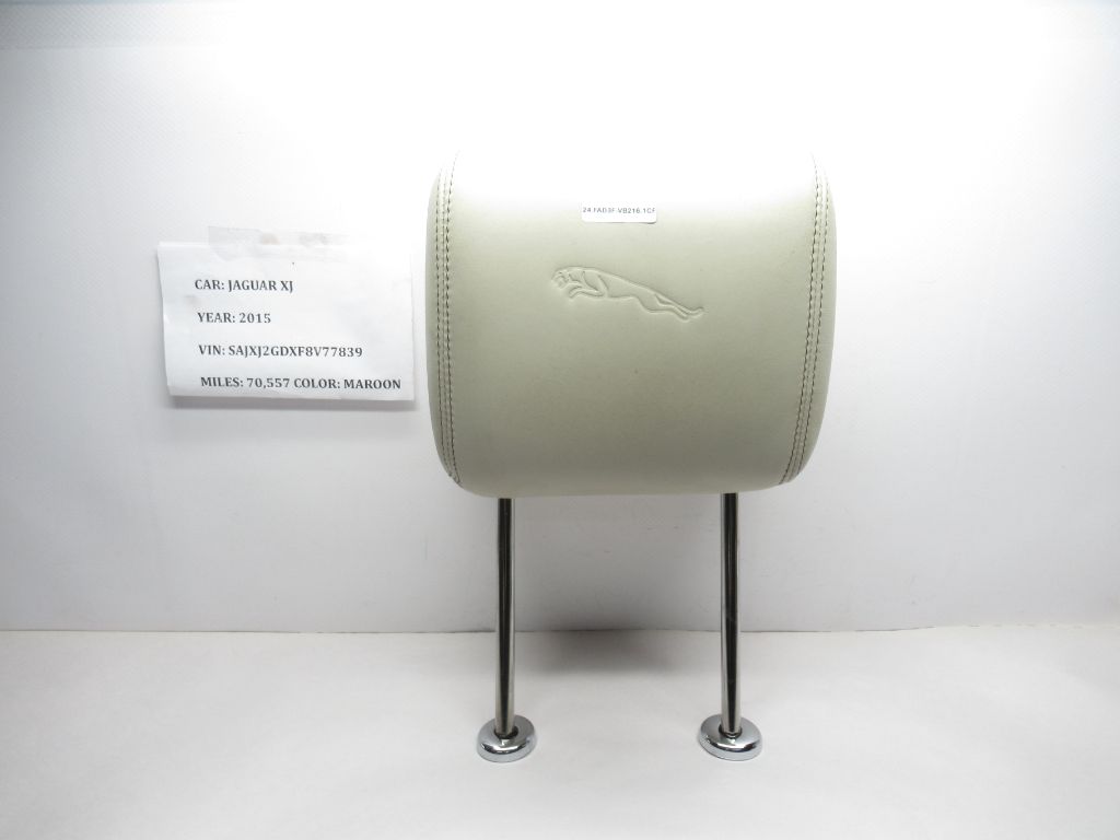 10-15 Jaguar XJ Front Right Passenger Side Headrest Head Rest AW93F611D46CB OEM