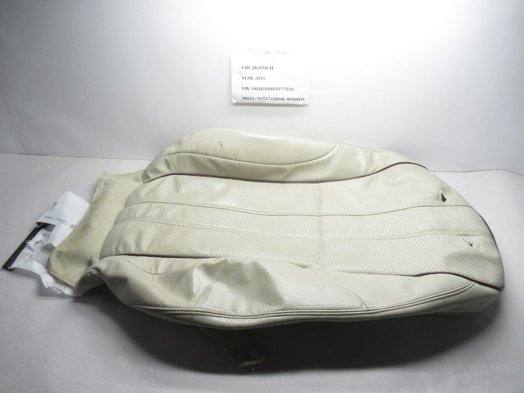 2010-2015 Jaguar XJ Front Side Upper Seat Cushion Leather OEM