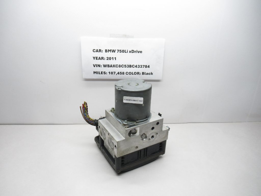 2011-2012 BMW 750Li xDrive ABS Anti-lock Brake Pump Module 34516799143-01 OEM