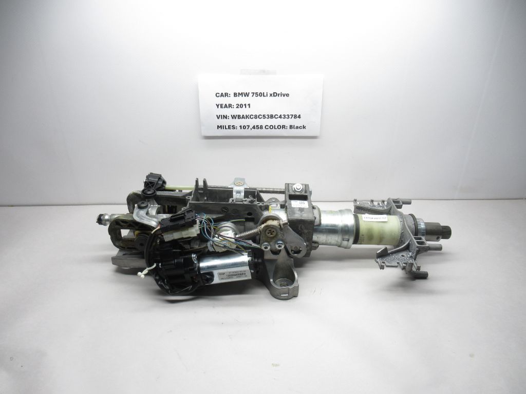 2011-2015 BMW 750Li xDrive Steering Column w / Motor P10768701 OEM