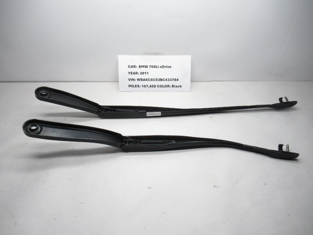 2011-2015 BMW 750Li xDrive Windshield Wiper Arm Set 6161718259403