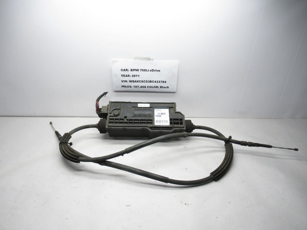 2011-2013 BMW 750Li Parking Emergency Brake Control Actuator 3443679778902 OEM