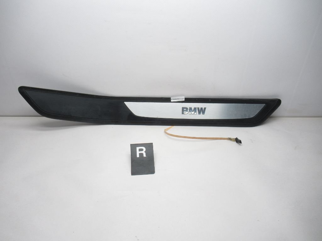 10-15 BMW 750 750Li Rear Right Door Sill Scuff Plate Trim 51477190962 OEM