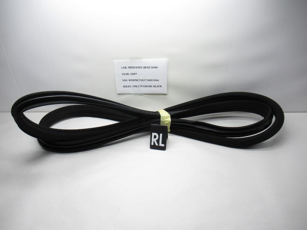 07-13 Mercedes-Benz W221 Rear Left Door Body Weatherstrip Seal 2216971151 OEM