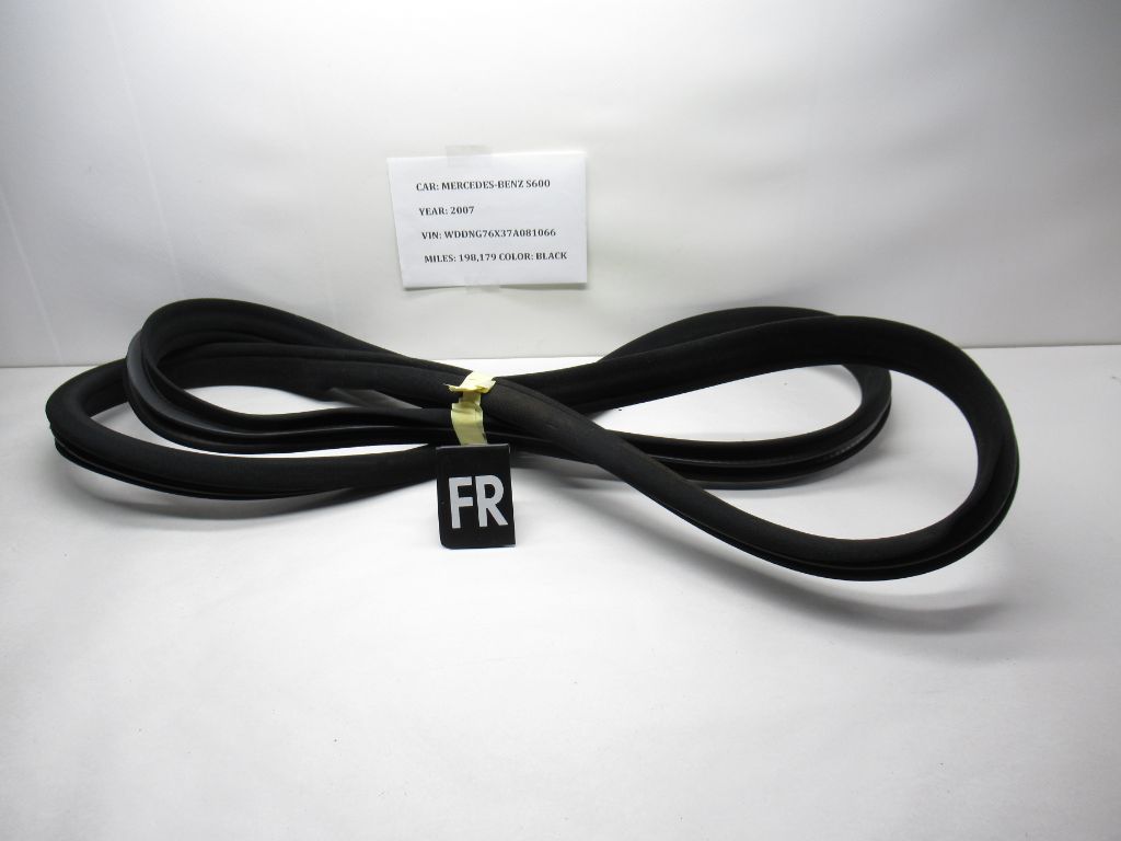 07-13 Mercedes-Benz S600 Front Right Door Body Weatherstrip Seal 2216970551 OEM