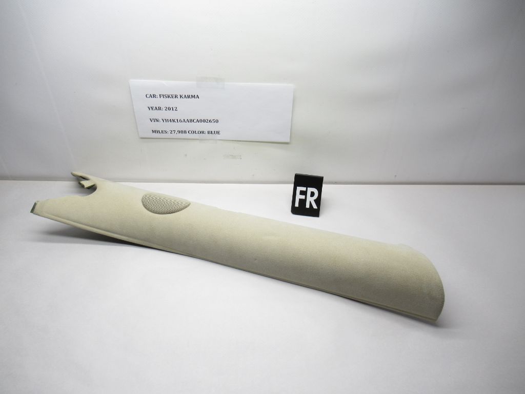 12 Fisker Karma Front RH Windshield A Pillar Cover Trim Panel C1311441102WA OEM