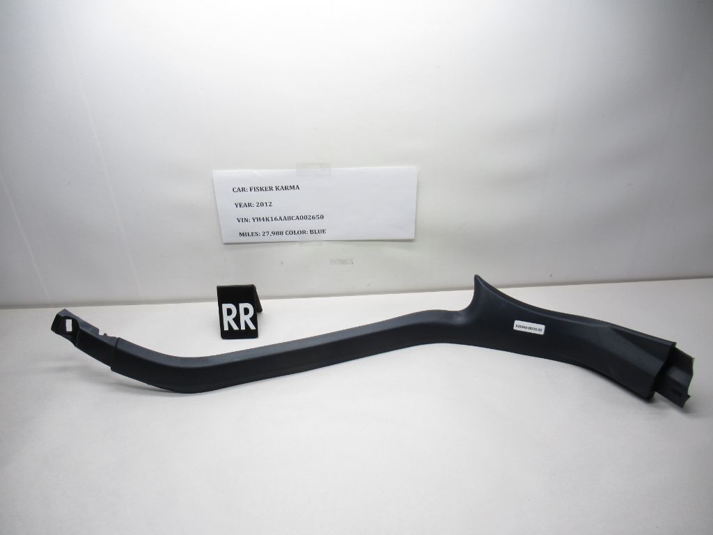 2011-2012 Fisker Karma Rear Right Quarter Trim Panel Cover C131144112400 OEM