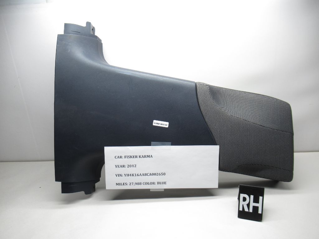 2011-2012 Fisker Karma Right Lower B Pillar Trim Panel Cover C1311441218BA OEM