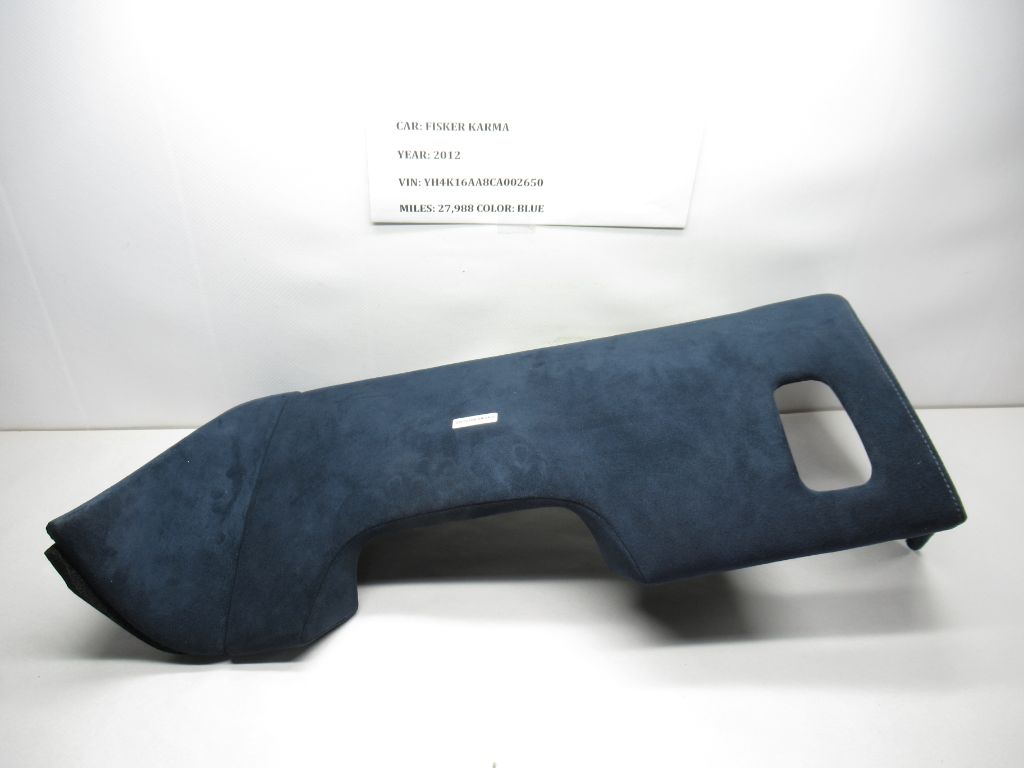 11-12 Fisker Karma Front Left Dash Lower Kick Trim Cover Panel C1311404017BB OEM