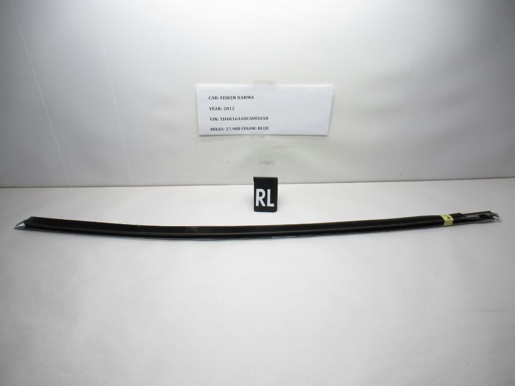 11-12 Fisker Karma Rear Left Door Exterior Molding Trim Cover C1311441217BA OEM