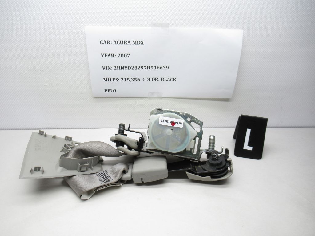 2007-2009 ACURA MDX Left Third Row Seat Belt Strap 2029227 OEM