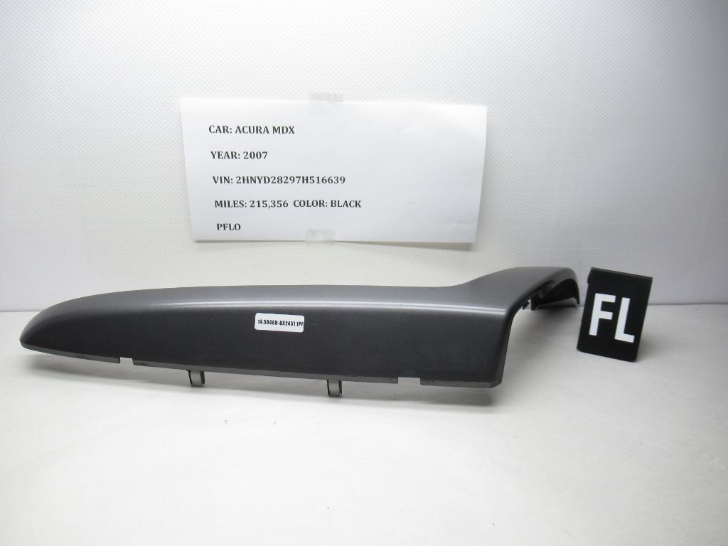 2007-2009 Acura MDX Left Front Door Panel Pull Handle Cover Trim 83592 STX OEM