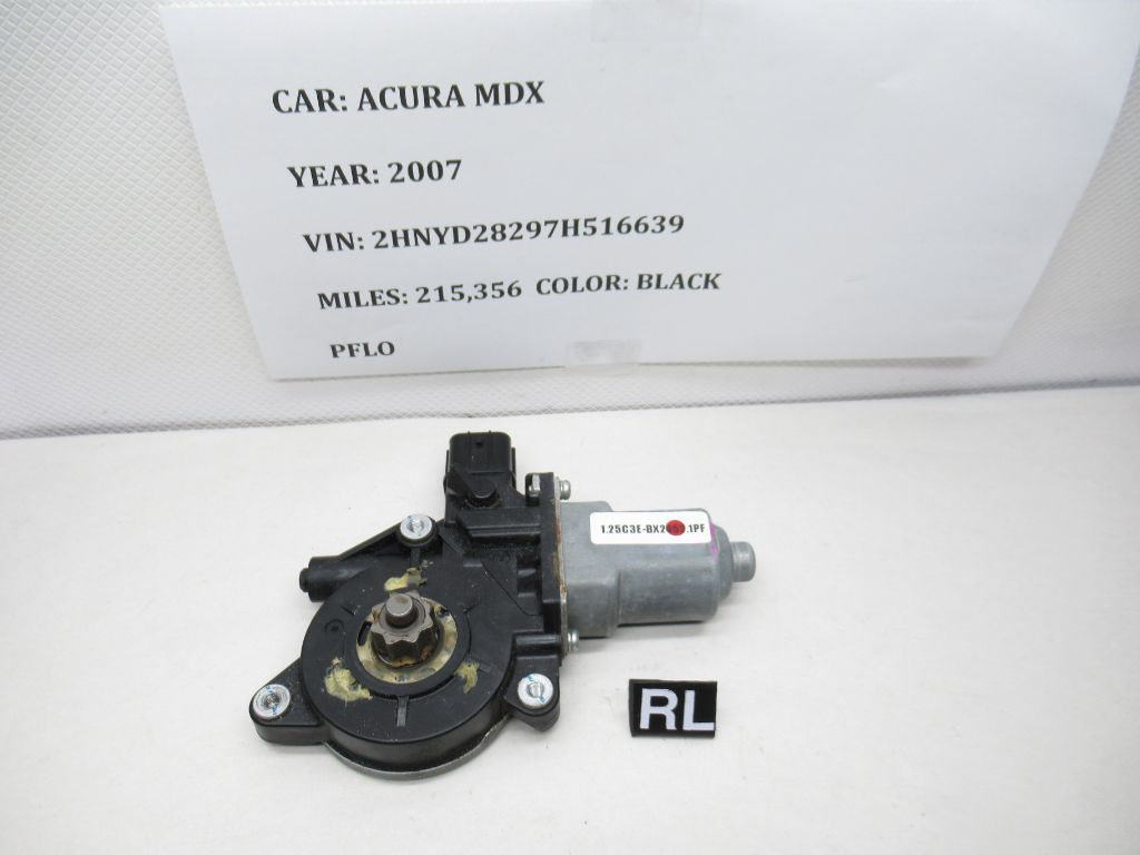 2007-2009 ACURA MDX Rear Left Window Glass Motor CM092200A OEM
