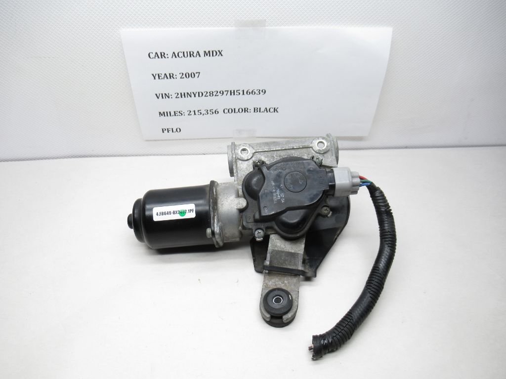 2007 - 2009 ACURA MDX Front Windshield Wiper Motor 76505-STX-A01 OEM