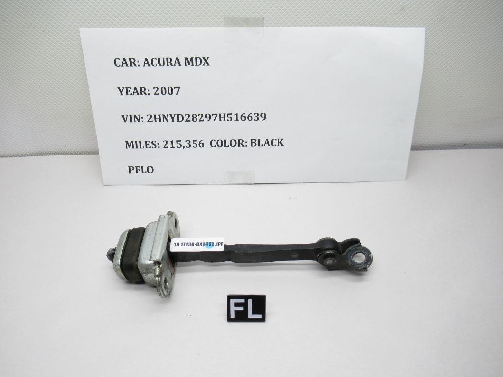 2007-2009 ACURA MDX Front Left Door Hinge Check Strap Stopper 72380TYAA01 OEM