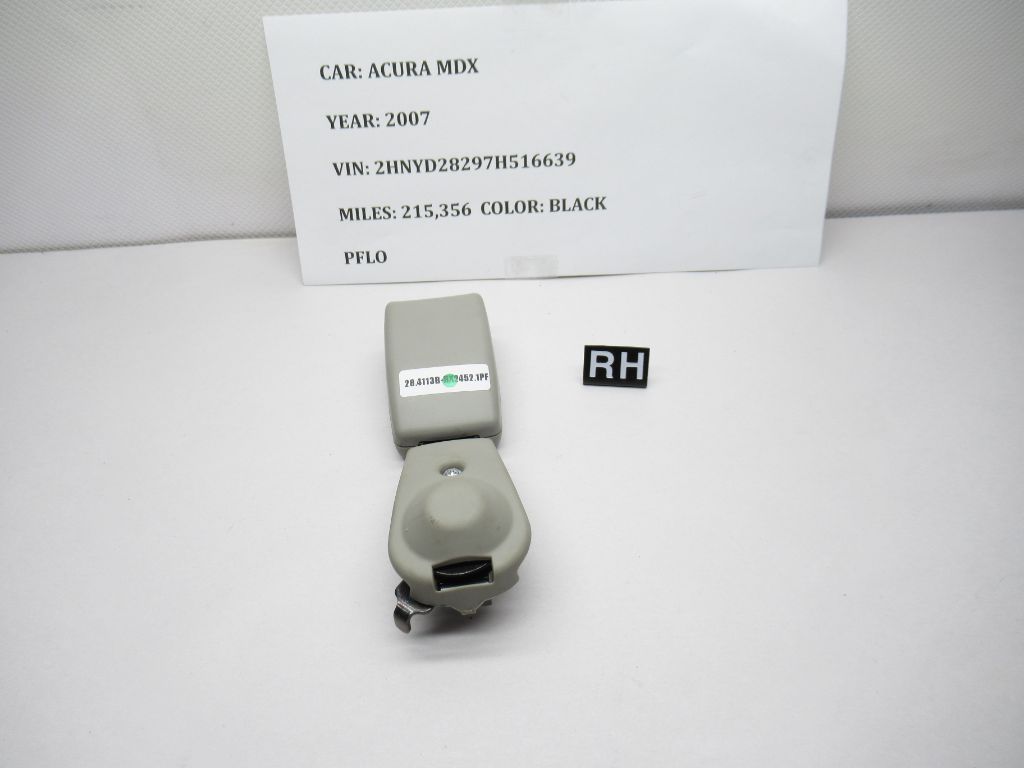 2007 - 2009 ACURA MDX Rear Right Seat Belt Buckle 04823TZ5A00ZC OEM