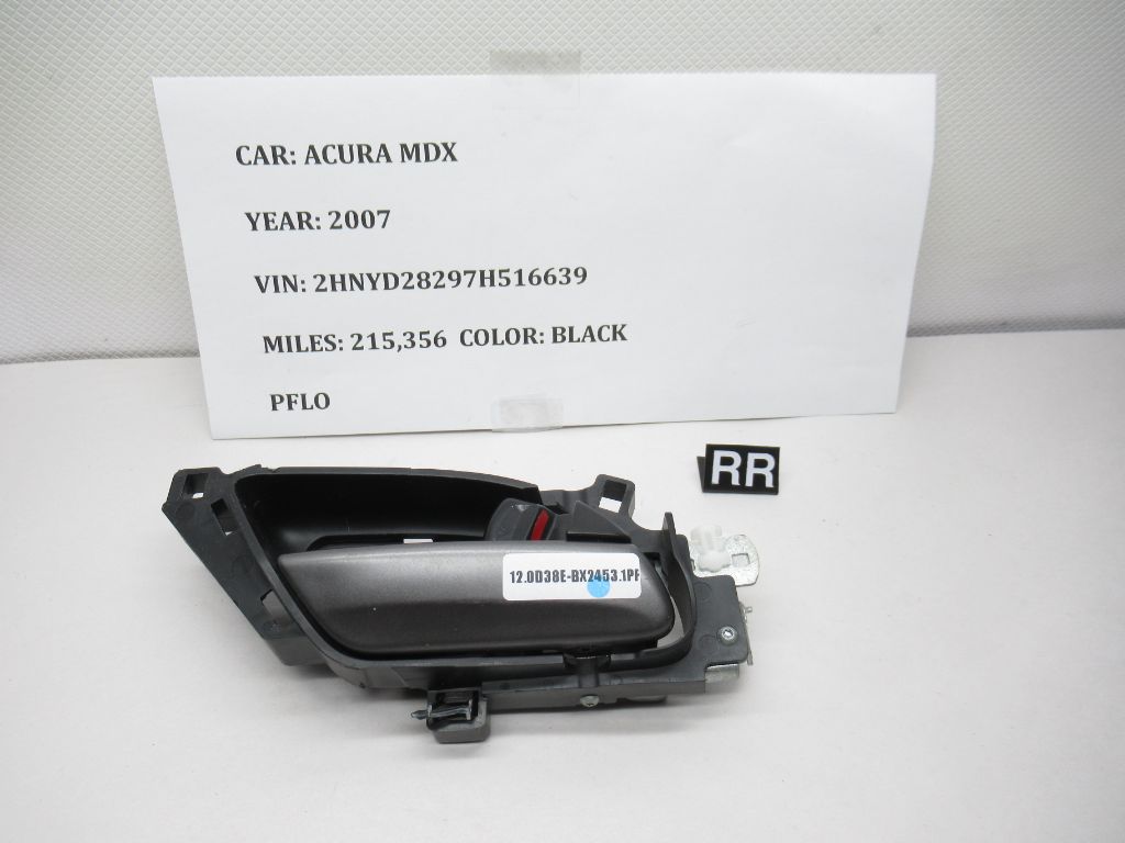 2007-2013 Acura MDX Rear Right Interior Door Handle 72165-S3V-A02ZA OEM