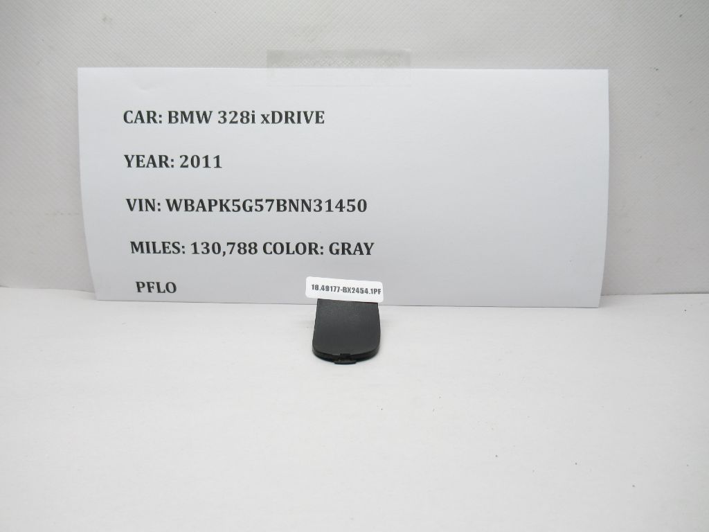 2009-2011 BMW 328I xDrive Rear Right Bumper Bracket Mount Cap 7134038 OEM