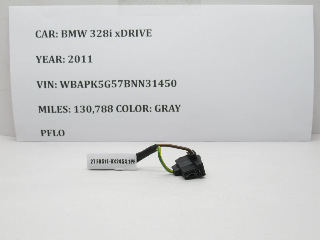 2009-2011 BMW 328I xDrive Wire Plug Pigtail Connector 6932999 OEM