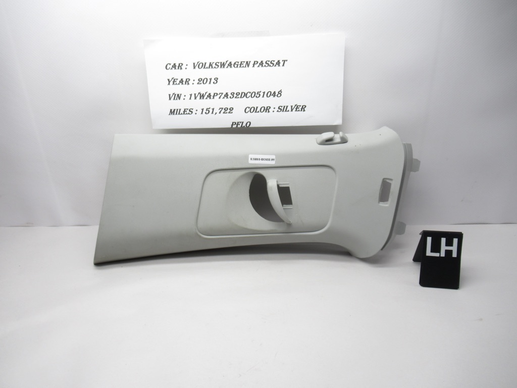 2012-2019 Volkswagen Passat  LH  Side A Pillar Trim 561867234 OEM