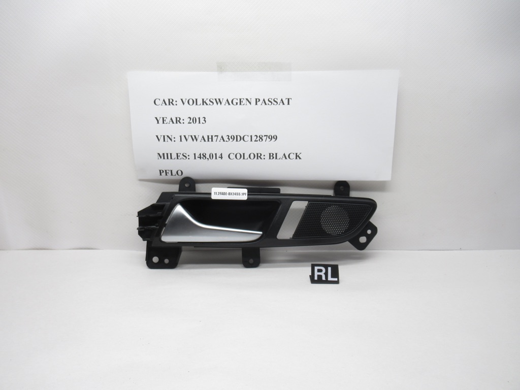 2012-2019 Volkswagen Passat Rear Left Interior Door Release Handle 561839113 OEM