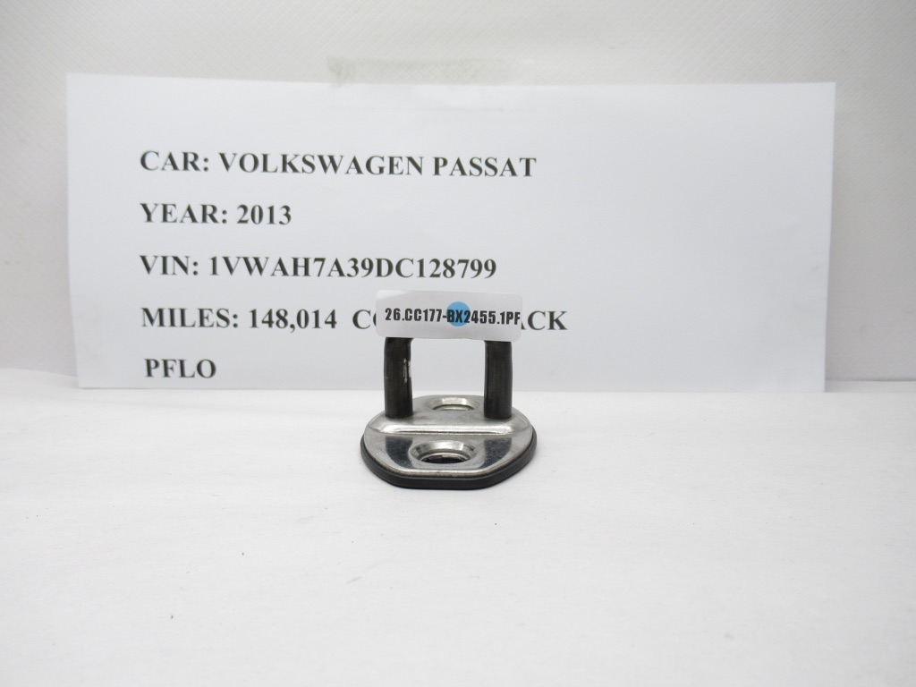 2012-2019 Volkswagen Passat Rear Left  Side Door Latch Striker 5K0837033A OEM