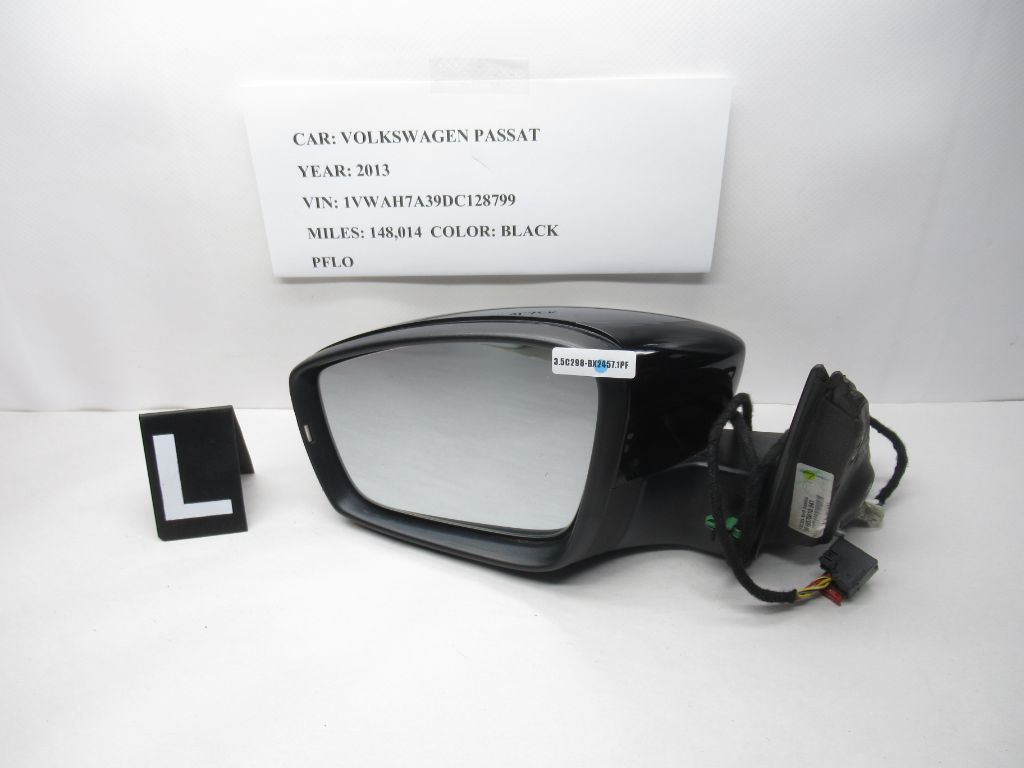 2012-2015  Volkswagen Passat Left Side Door Mirror 561857501Q OEM