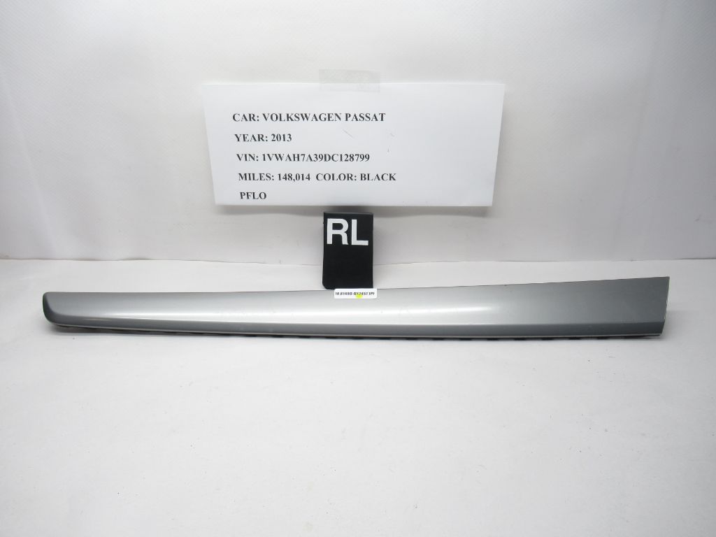 13-15 Volkswagen Passat Sedan Rear Left Interior Door Panel 561867419 OEM