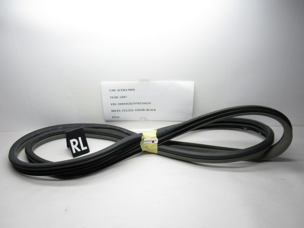 2007-2013 Acura MDX  Rear Left  Door Weatherstrip Seal 72855-STX-A01ZB OEM