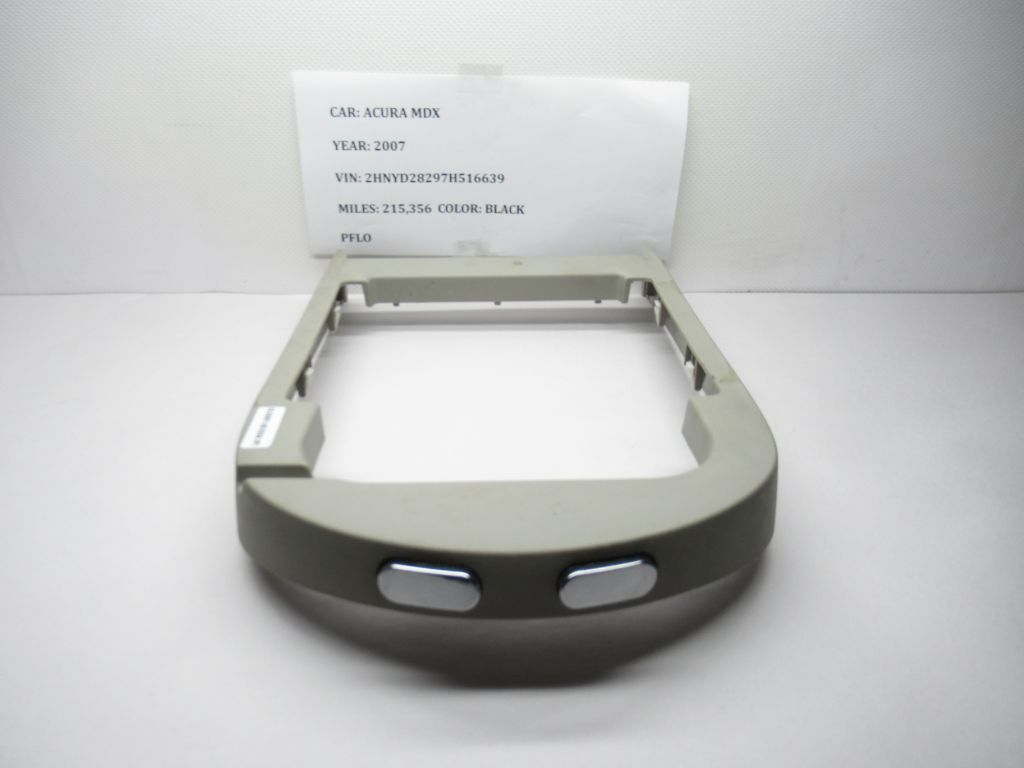 07-13 Acura MDX Center Console Arm Rest Latch Trim Bezel 83400-STX-A010-27 OEM