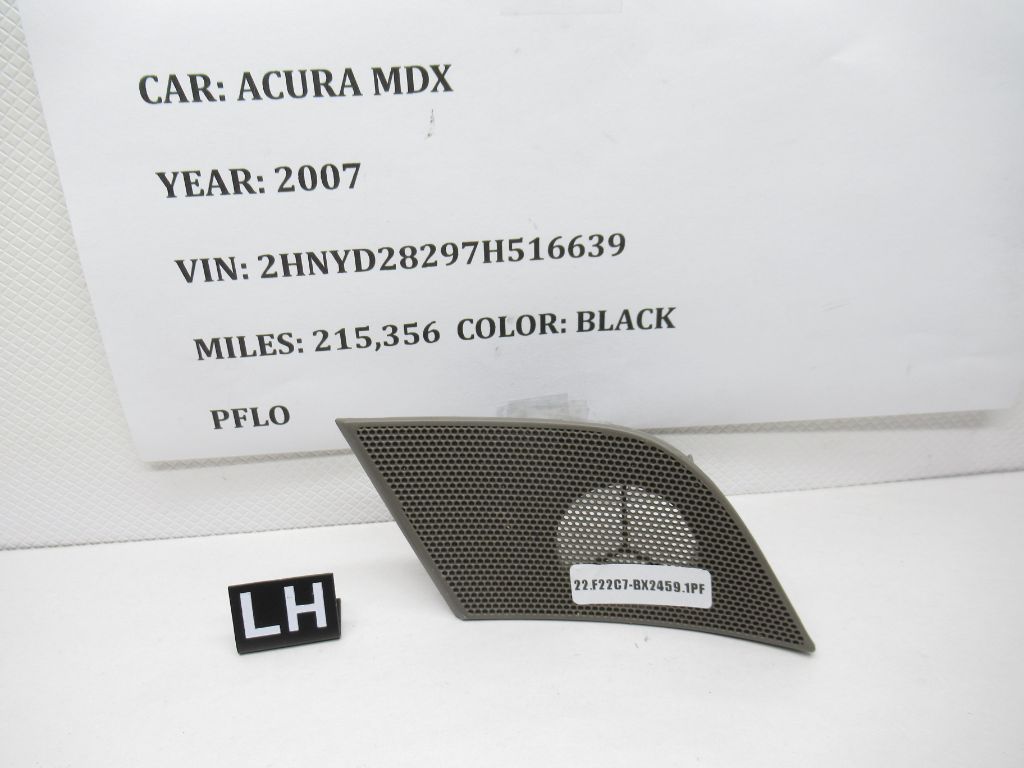 2007-2009 Acura MDX Left Side Door Tweeter Speaker 77137-STX OEM