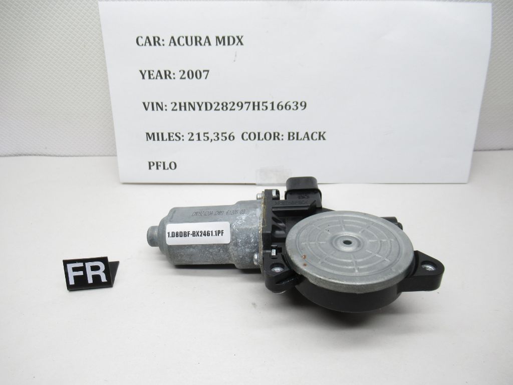 2007-2009 ACURA MDX Front Right Door Window Motor FR CM092190A OEM