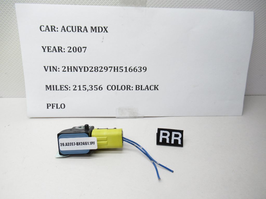 2007-2012 Acura MDX Impact Sensor RR 77970-SJA-E110-M2 OEM