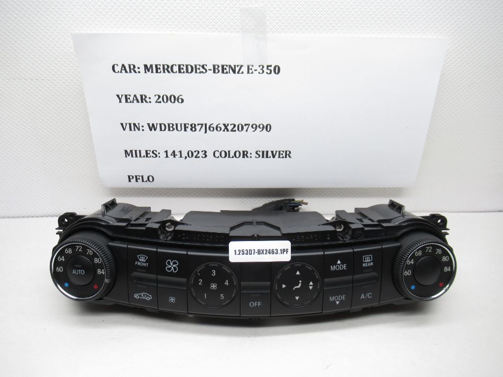 2003-2009 Mercedes Benz E Class Climate Control 2118302785 OEM