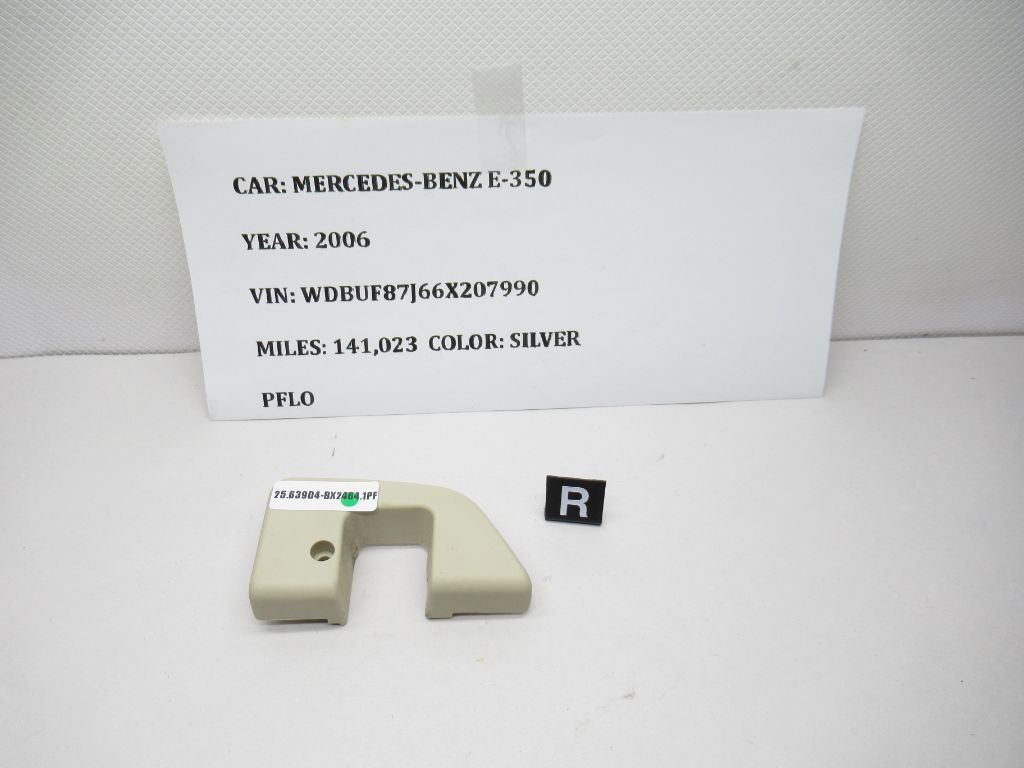 06-09 Mercedes-Benz E350 Right Rear Door Lock Latch Trim Bezel A2117230624 OEM