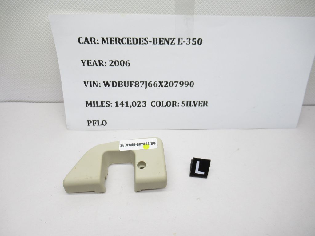 06-09 Mercedes-Benz E350 Left Rear Door Lock Trim Cover Bezel A2117230524 OEM