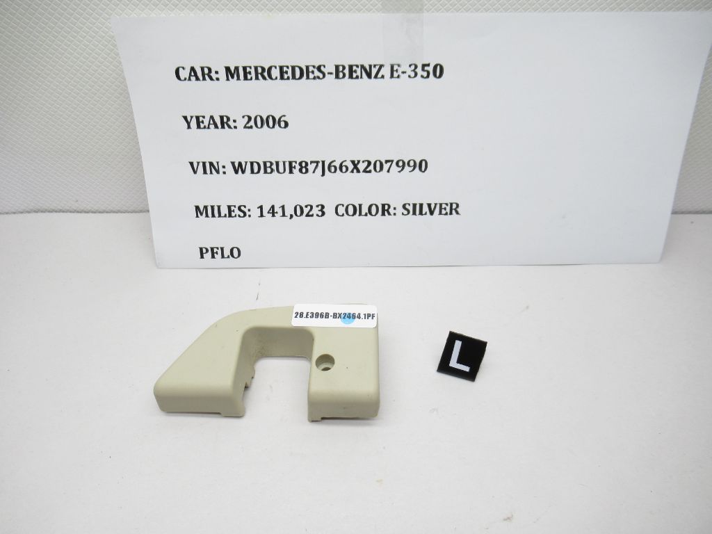 06-09 Mercedes-Benz E350 Left Front Door Lock Trim Cover Bezel A2117230524 OEM