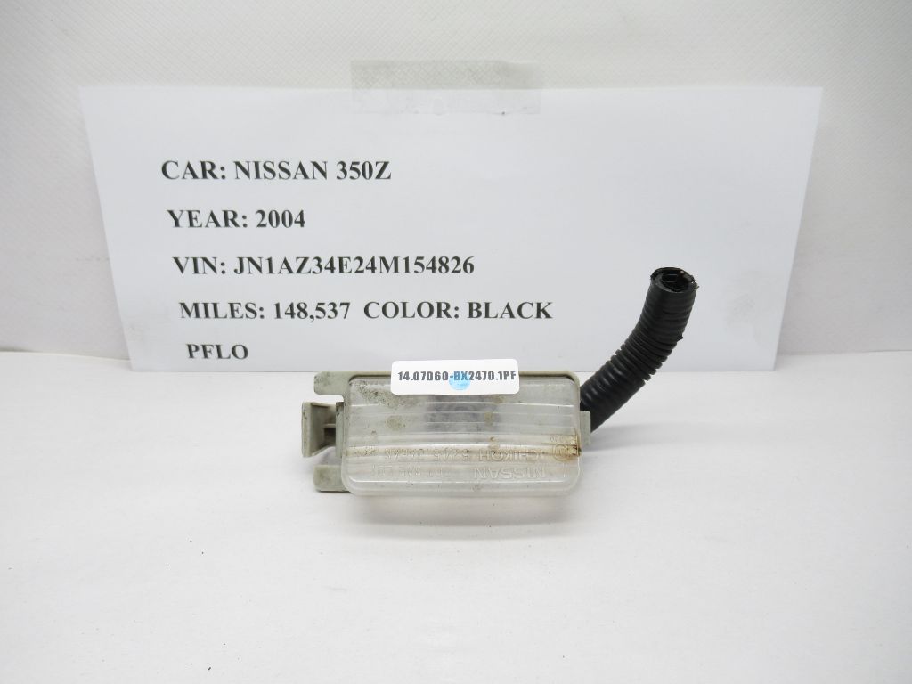 03-07 Nissan 350Z License Plate Lamp Light Assembly 26510-CD000 OEM