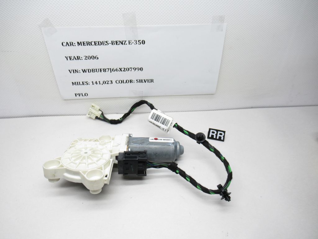 03-09 Mercedes-Benz E320 E350 Rear Right Passenger Window Motor A2118202442 OEM