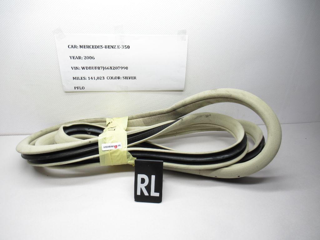 2006-2008 Mercedes-Benz E350 Rear Left Door Weather strip Seal A2126970151 OEM