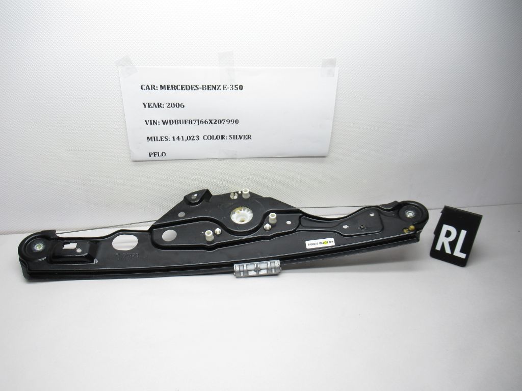 06 - 08 Mercedes-Benz E350 Rear Left Side Window Regulator A2117300146 OEM