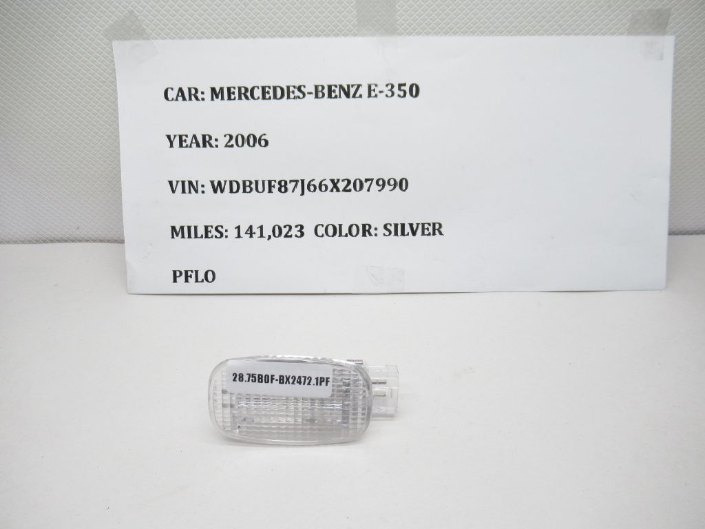 03-09 Mercedes Benz E-Class Trunk Lid Light Lamp A2118201601 OEM