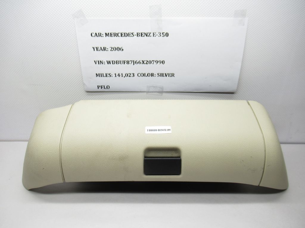 06-08 Mercedes E320 E350 Front Right Under Seat Compartment A2119185436 OEM