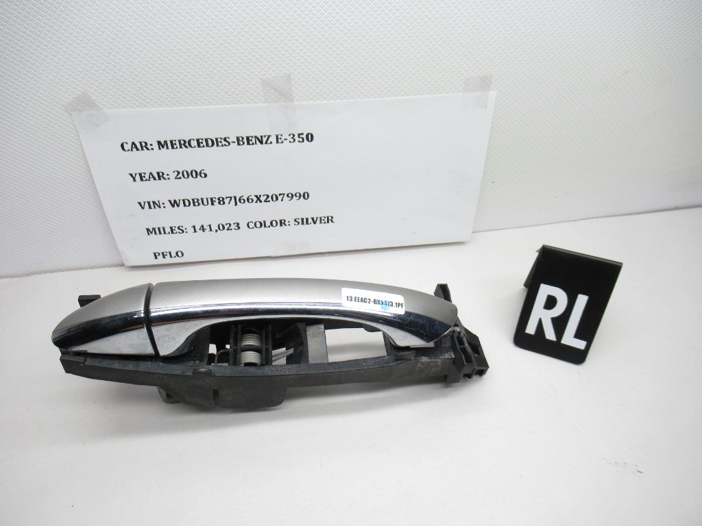 06 - 09 Mercedes E350 Rear Left Driver Side Exterior Door Handle 2117600970 OEM