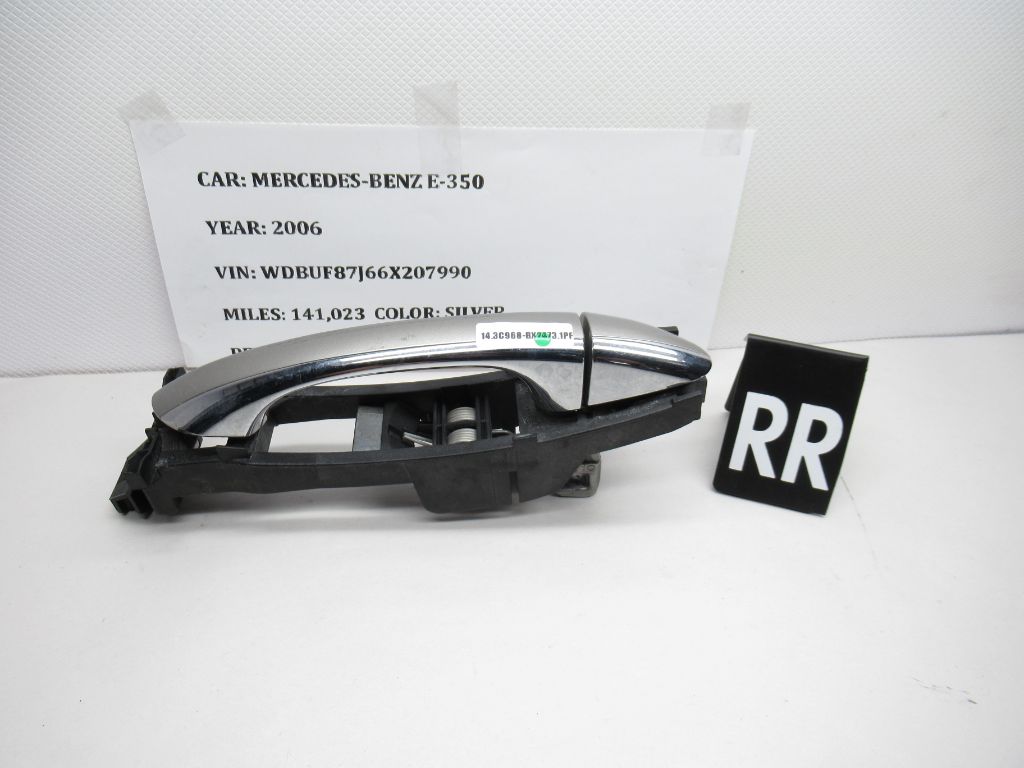 03-09 Mercedes E350 E500 Rear Right Side Exterior Door Handle 2117601070 OEM