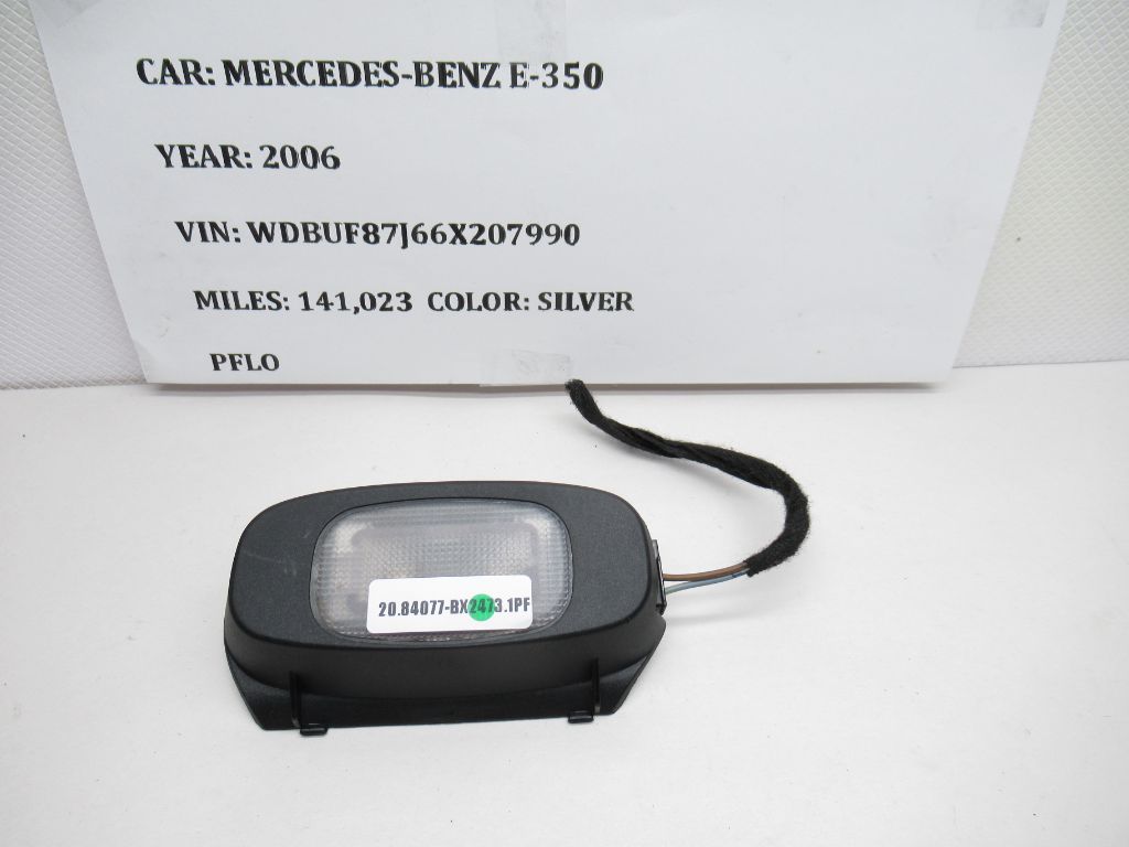 03-09 Mercedes E-Class  Front Seat Light Lamp A2119140010 OEM