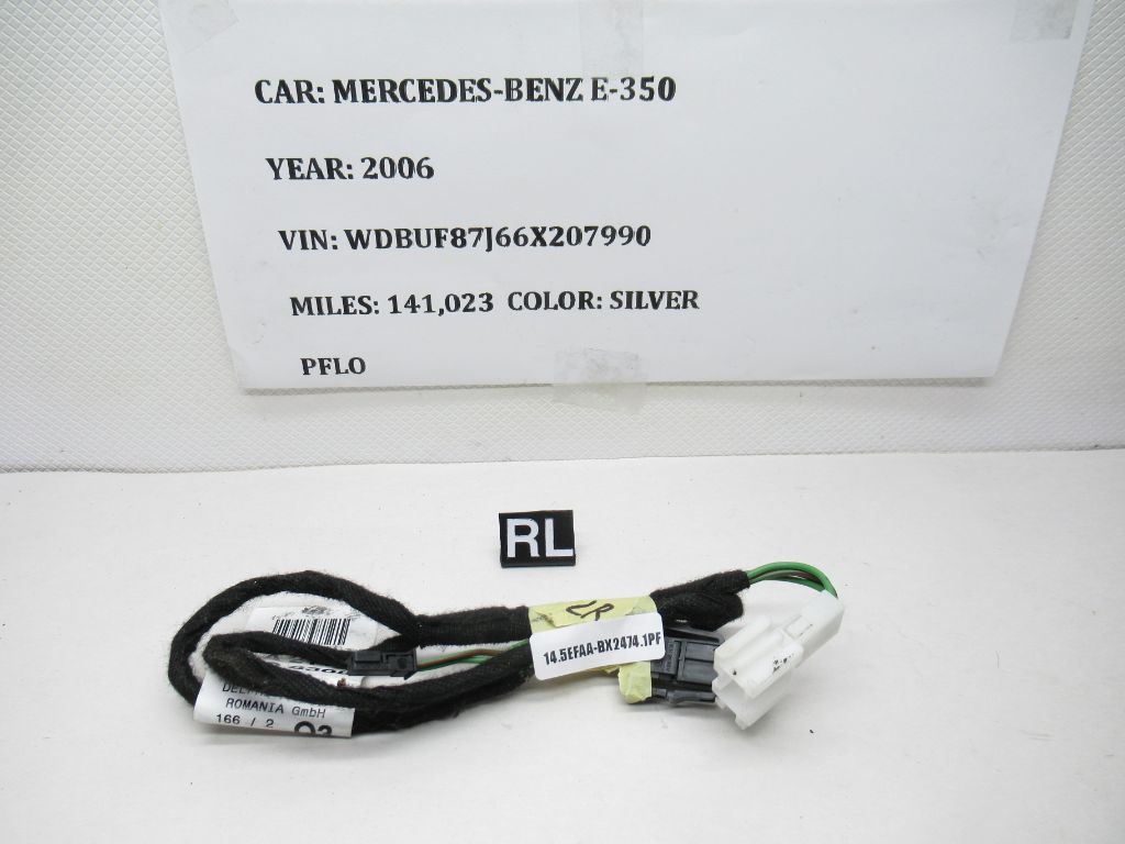 2003-2009 Mercedes Benz E320 Rear Left Door Tweeter Wire Harness A2115408308 OEM