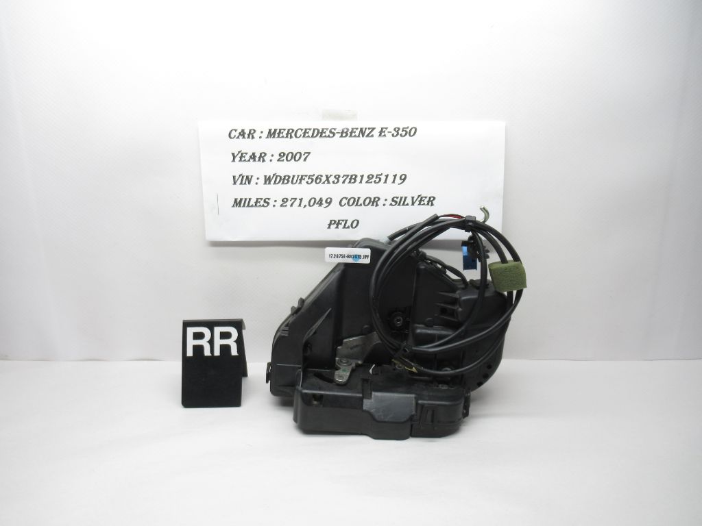 2006-2009 Mercedes-Benz E350 Rear Right Door Lock Actuator 046998 OEM